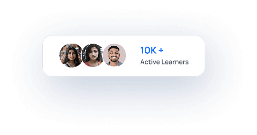 10K+ Active Learners