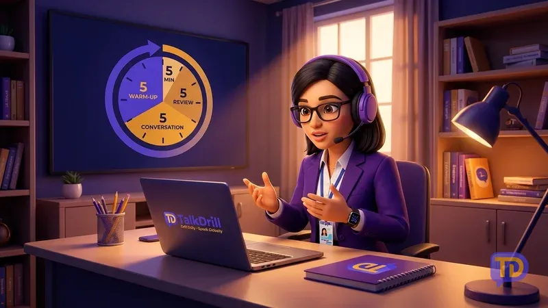 15-Minute Daily English Speaking Practice Routine That Actually Works